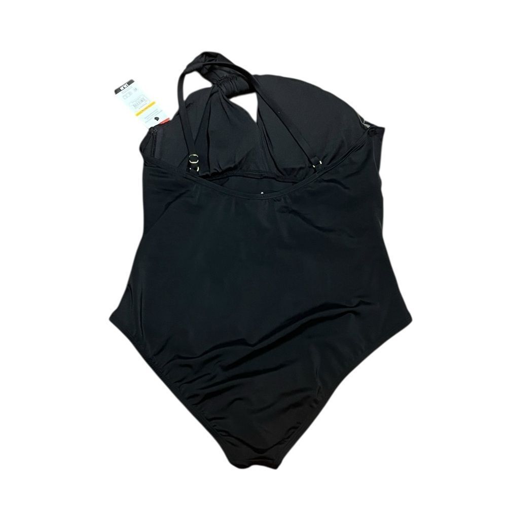 Sofia By Sofia Vergara Black One-Piece Swimsuit - image 6